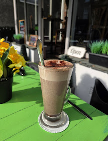 Milkshake served at Brambalino's Bistro